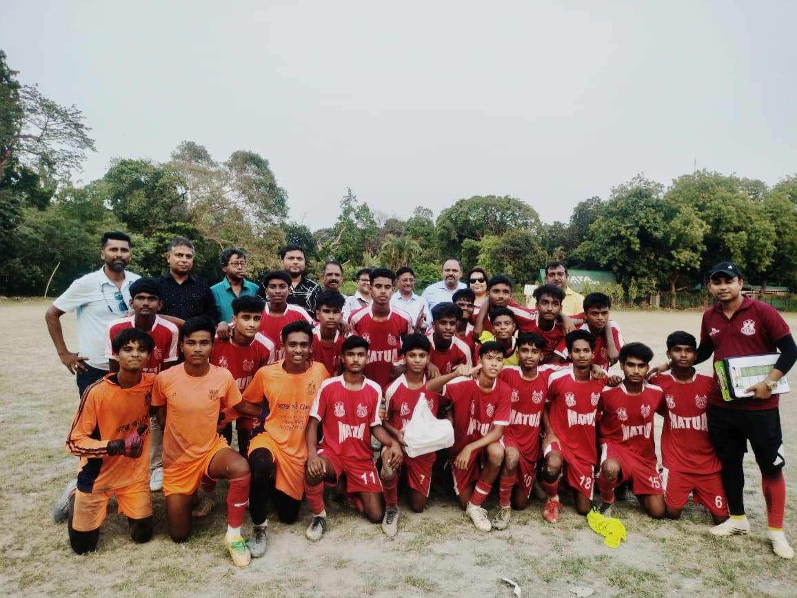 ফাইনালে জিতল মতুয়া ফুটবল ফাউন্ডেশন