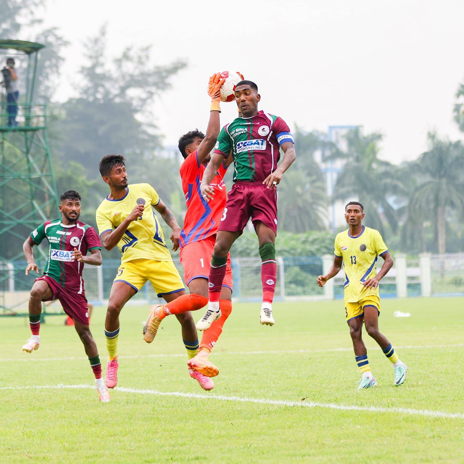 জর্জের কাছে হার মোহনবাগানের