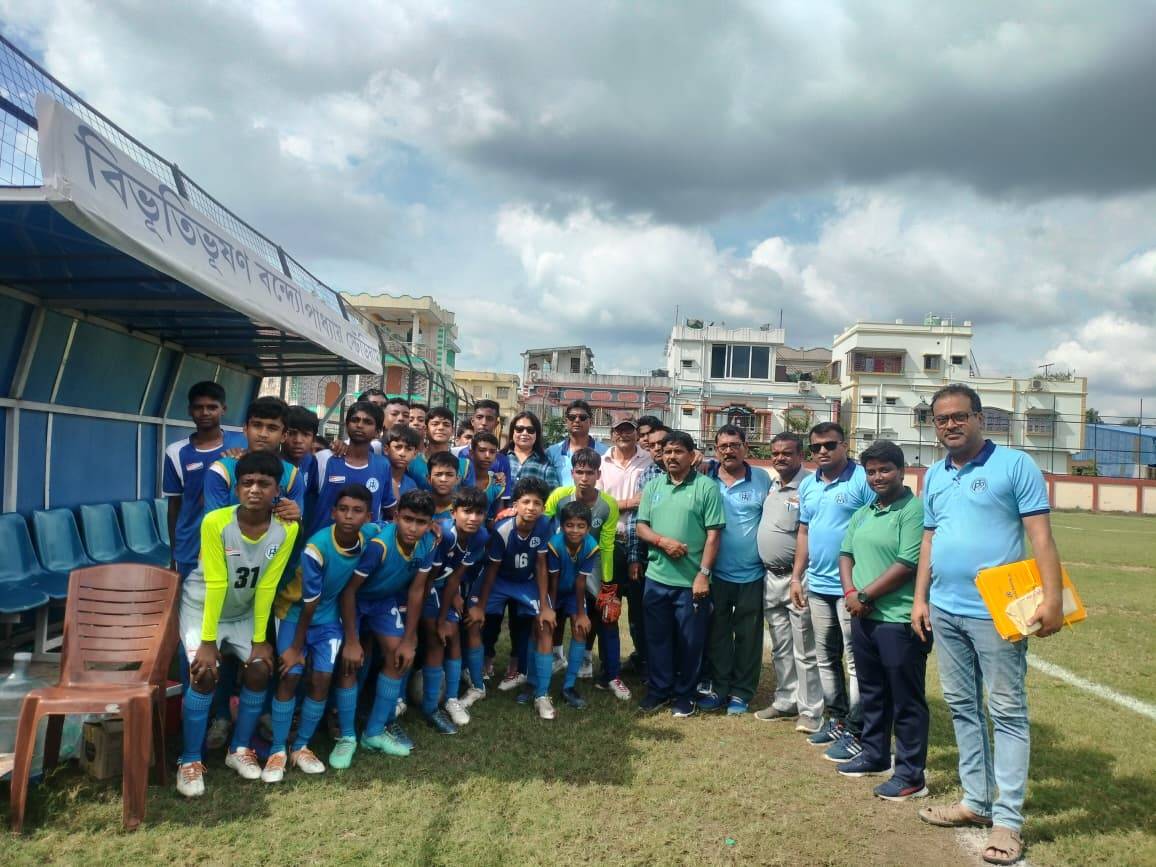 নার্সারি গ্রুপ এ চ্যাম্পিয়ন নিউ ব্যারাকপুর মিউনিসিপ্যাল স্পোর্টস অ্যাকাডেমি